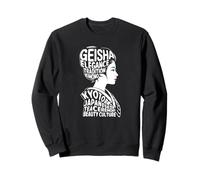 Geisha Kyoto Japón Anime Retro japonés Kanji Word Souvenir Sudadera