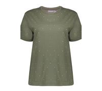 Geisha T-shirt Oil Stones Green Talla: XS | Camisetas de Seda Outlet | Mujer | Verde