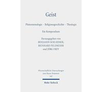 Geist: Phänomenologie - Religionsgeschichte - Theologie. Ein Kompendium (Wissenschaftliche Untersuchungen zum Neuen Testament)