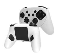 GEJEFA Funda para Nintendo Switch 2 Pro, Funda Protectora de Silicona Flexible y Resistente a los Arañazos con Absorción de Impactos con Protección Completa, Blanco