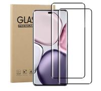 GEJEFA Protector de Pantalla para Honor Magic 7 Lite/Magic7 Lite/Honor X9C, 2 Pack 9H Dureza Antiarañazos Cristal Templado con Cobertura Completa, Sin Burbujas y Sensible al Tacto