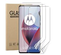 GEJEFA Protector de Pantalla para Motorola Edge 30 Ultra, [3 Piezas] TPU Film HD Flexible Protector, Anti-Scratches, Sin Burbujas, Alta Definición, Protector para Motorola Edge 30 Ultra