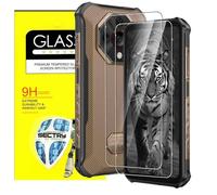 GEJEFA Protector de Pantalla para Ulefone Armor X16/Armor X16 Pro, 2 Pack 9H Dureza Antiarañazos Cristal Templado [Antihuellas][Sin Burbujas][Sensible al Tacto]