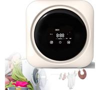 GEJLELDS Mini Lavadora Y Secadora, Compacta De Carga Frontal De 3,5 L, Completamente Automática De 170 W, Todo En Uno