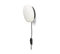 Gejst Aplique de pared Opa 21.5 cm Vidrio opalino-negro
