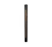 Gejst Aplique de pared Radent short 70 cm. instalación fija Negro