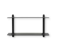 Gejst Estantería Nivo F large Fresno teñido negro-negro