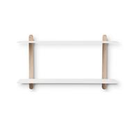 Gejst Estantería Nivo F large Roble claro-blanco