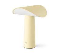 Gejst Lámpara de mesa Lium portátil 22.5 cm Amarillo claro