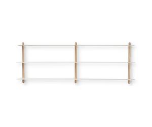 Gejst Repisa Nivo D Roble claro-blanco