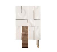 GEK208130 Dormitorio Cajonera Creativa, tocador for Dormitorio con 5 cajones, gabinete de Almacenamiento Madera Lujo for Entrada, mesita Noche, sofá Junto a la Mesa, cajonera Torre de Almacenamiento