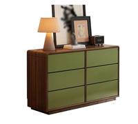 GEK208130 Dormitorio Cajonera de Madera Retro, cómoda 6 cajones, Almacenamiento Dormitorio for Armario, Pasillo Torre de Almacenamiento(Grande)