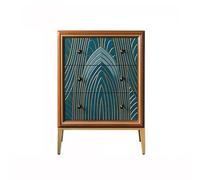 GEK208130 Dormitorio Cómoda, Cajonera de Madera, Armario Decorativo con Patas, Almacenamiento Independiente for Sala Estar y Dormitorio Torre de Almacenamiento(Blue,60 * 39 * 85cm)