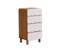 GEK208130 Dormitorio Cómoda de 4 cajones for Dormitorio, Armario Madera 38 Pulgadas Alto, cómoda Almacenamiento, gabinete Moderno for, Sala Estar Torre de Almacenamiento