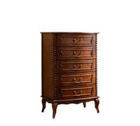 GEK208130 Dormitorio Cómoda de 5 cajones - Madera for Dormitorio con Mango Metal Organizadores Armario y gabinete Almacenamiento for Pasillo, Entrada Torre de Almacenamiento