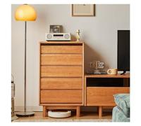 GEK208130 Dormitorio Cómoda de Cinco cajones for Dormitorio Madera Maciza, aparador Almacenamiento Simple for Sala Estar Alta, gabinete Almacenamiento pequeño for el hogar Torre de Almacenamiento