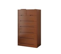 GEK208130 Dormitorio Cómoda de Madera Multicapa con 7 cajones for Dormitorio y Pasillo. Torre de Almacenamiento(Medio)