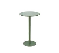 GEK208130 Hogar Mesa Redonda de Hierro Moderna, Ideal for Interiores y Exteriores, Ideal for Patios, caravanas, Catering, Fiestas y Eventos comerciales. Mesa de mostrador(Green)