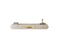 GEK208130 Home - Mueble de TV suspendido, estantería para TV suspendida con cajones, estantes para TV suspendidos para salón, dormitorio, mesa de TV (pequeña)