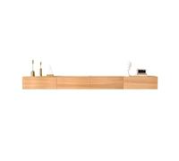GEK208130 Inicio Centro de Entretenimiento Consola Multimedia Mueble for TV Madera Ultrafino montado en la Pared Gabinete
