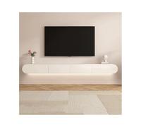 GEK208130 Inicio Consola de TV Flotante con Estante de Entretenimiento y cajones for Sala de Estar y Dormitorio. Gabinete