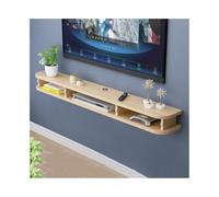 GEK208130 Inicio Estante de Almacenamiento Multimedia, Mueble de TV Flotante for Sala de Estar, Mueble de Almacenamiento con estantes flotantes Gabinete(A)