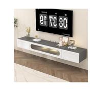 GEK208130 Inicio Mueble de TV Flotante de 180 cm, Soporte for TV, Estante de Entretenimiento con Puertas for Sala de Estar Gabinete(Pequeño)