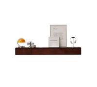 GEK208130 Inicio Mueble de TV Flotante de Pared con 2 cajones y Consola Multimedia for Entretenimiento Gabinete(Bruin,Grande)