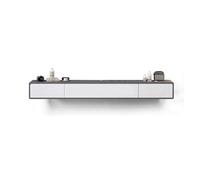 GEK208130 Inicio Mueble de TV Flotante, Mueble de TV de Pared, Consola Multimedia Moderna for Sala de Estar y Oficina. Gabinete(Grey,180x20x24cm)