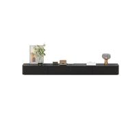 GEK208130 Inicio Mueble de TV montado en la Pared, estantes flotantes con Puerta, Centro Consola Multimedia Entretenimiento for Sala Estar Gabinete