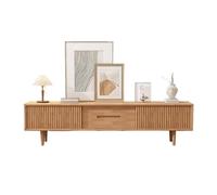 GEK208130 Inicio Mueble de TV pie Madera for Sala Estar, Mueble Almacenamiento Dormitorio Estilo Minimalista Moderno Gabinete(A)