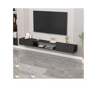 GEK208130 Inicio Soporte de TV Flotante for Montaje en Pared, Unidad de Entretenimiento, Estante de Almacenamiento Multimedia Gabinete