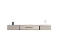 GEK208130 Inicio Soporte Flotante for TV, Mueble for montado en la Pared con Puerta, Consola Multimedia, Ahorro de Espacio for Sala Estar Gabinete