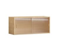 GEK208130 Libreria Estanteria Estante de Almacenamiento estantería Tablero Densidad Minimalista Mesa Moderno con Puerta corrediza acrílico Estantería