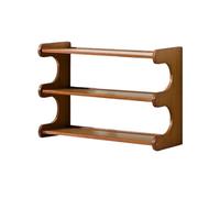 GEK208130 Libreria Estanteria Estantería Abierta de Varios Pisos for el hogar, Estante Almacenamiento bambú for Sala Estar y Oficina Estantería