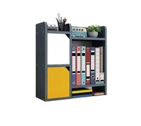 GEK208130 Libreria Estanteria Estantería de Escritorio Gran Capacidad, Estante Organizador Tablero Densidad for Dormitorio en casa Estantería