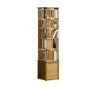 GEK208130 Libreria Estanteria Estantería giratoria, gabinete de Almacenamiento en el Piso, Estante Simple for Almacenamiento de Libros for Sala de Estar y Dormitorio Estantería