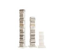 GEK208130 Libreria Estanteria Estantería Invisible, estantería esquinera de Piso a Piso, estantería de instalación Sencilla y Gratuita Estantería(178CM)