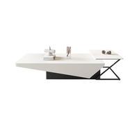GEK208130 mesas de Café Juego de Mesa de Centro y Auxiliar Minimalista Moderno for Sala de Estar, diseño de Espacio pequeño con cajón, Muebles Elegantes y funcionales for Uso doméstico Minimalista