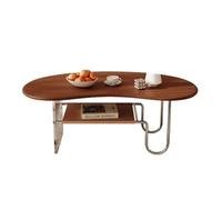 GEK208130 mesas de Café Mesa de Centro Vintage de Madera Maciza for Salas de Estar pequeñas, Armario de Almacenamiento Que Ahorra Espacio, Muebles Retro for el hogar, diseño Compacto Minimalista
