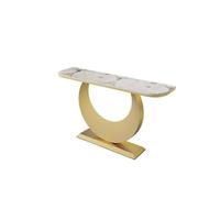 GEK208130 Moderna Mesa de Entrada Simple Consola semicircular losa Pasillo(Grande)