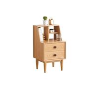 GEK208130 Moderna Mesita de Noche de Madera Maciza de Color Original, Muebles de Dormitorio, Muebles de Dormitorio, aparadores de Almacenamiento en habitación Vintage Dormitorio