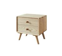 GEK208130 Moderna Mueble de Almacenamiento de Madera Maciza con cajones en Color marrón/Madera Original, pequeño Armario for Sala de Estar, Dormitorio, Estudio, Libros, lámparas, etc. Dormitorio(A)