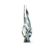 GEK208130 Moderno Adorno de Acero Inoxidable Lujo Alta Resistencia, Escultura artística, colección Regalo Escultura