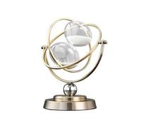 GEK208130 Moderno Adorno de Reloj Arena con Globo terráqueo Personalizado y Creativo, decoración Moderna Lujosa for Oficina Escultura
