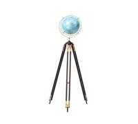 GEK208130 Moderno Adorno de trípode Globo Hierro Estilo Retro for escaparate Oficina Escultura