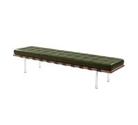 GEK208130 Moderno Banco de Cuero Verde for Cambiar Zapatos, Sencillo, Madera, for guardarropa, sofá Cama, Banco Auxiliar Decorativo(XL)