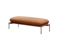 GEK208130 Moderno Banco de Extremo Cama Acero Inoxidable Descanso for Dormitorio Tienda Ropa Decorativo(Pequeño)