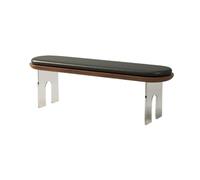 GEK208130 Moderno Cojín de Cuero Hogar Sala Estar Salón té Dormitorio Banco Largo Al pie la Cama Taburete Madera for Cambiar Zapatos Decorativo(XL)