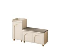 GEK208130 Moderno Entrada a casa Taburete for Cambiar Zapatos Armario Integrado Estante for Guardar Múltiples Capas Pasillo Organizador
